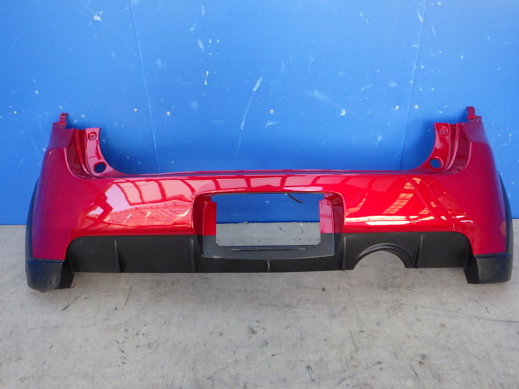 【F】三菱純正 リアバンパー Z27AG コルト ラリーアート バージョンR 2007年式 P26 レッドメタリック拍卖