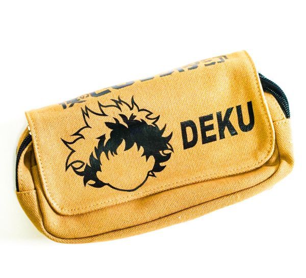 筆箱 ヒロアカ ポーチ 大きめ デク カバン ペンケース 僕のヒーローアカデミア 緑谷出久 轟焦凍 チャック 布拍卖