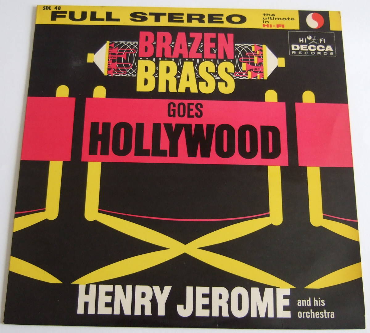 ヘンリー・ジェローム楽団 ブレイズン・ブラス ハリウッドへ行く SDL-48 HENRY JEROME and his orchestra 編曲 ディック・ジェイカブス拍卖