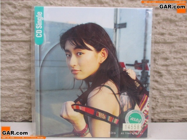 HD98 CD/シングル hiro/ヒロ/島袋寛子 「AS TIME GOES BY」 SPEED拍卖