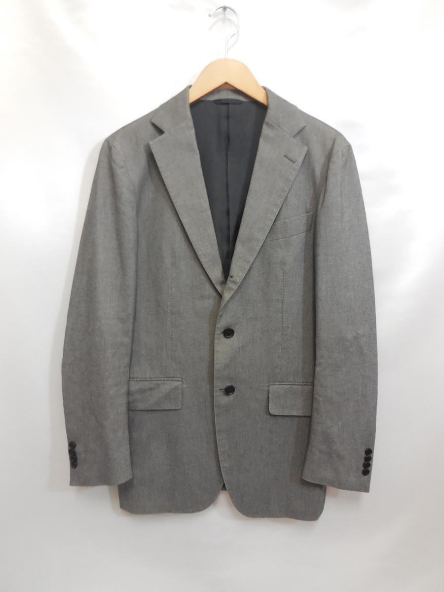 SHIPS Tailoring style シップステイラーリングスタイル テーラードジャケット Size46 グレー系 メンズ 日本製拍卖
