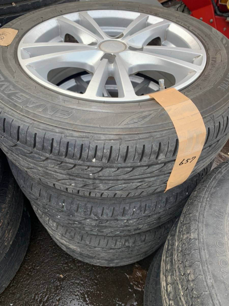 Y657 175/65R14 DUNLOP ダンロップ 2014年 PCD100 4H 5.5J 4本セット拍卖