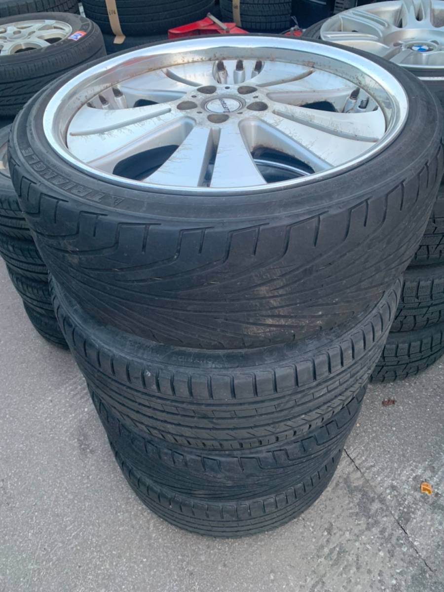 Y682 245/35ZR20 TRIANGLE 2012年 MAYRUN 2014年 PCD114.3 5H 8.5J OFF 42 ALPHARD アルファード HV 4本セット拍卖