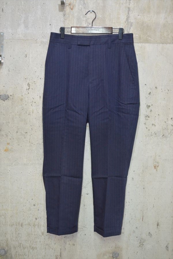 ジャーナルスタンダード JOURNALSTANDARD neu ストライプ プレス パンツ 38 D1137拍卖