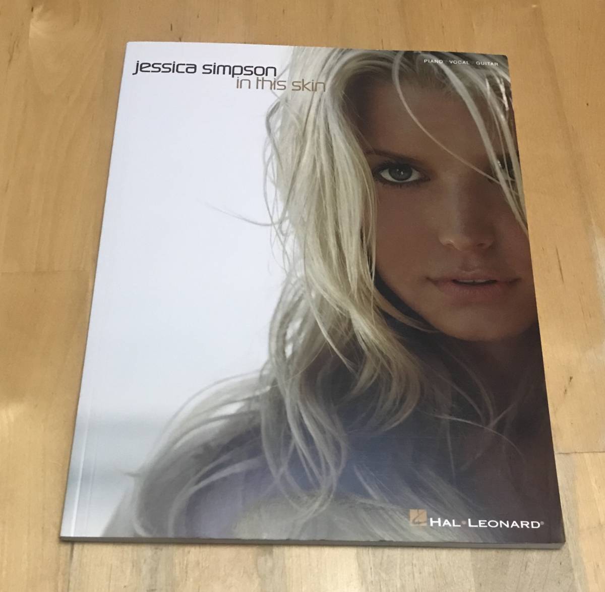 古本 洋書 楽譜 Jessica Simpson In This Skin ジェシカ・シンプソン HAL LEONARD piano vocal guitar拍卖