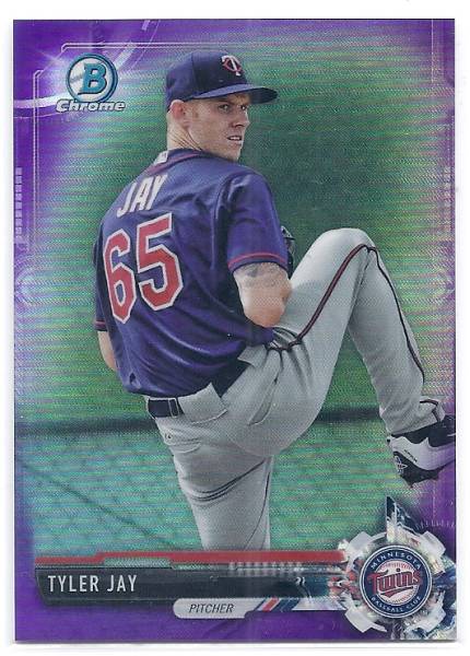 2017 Bowman Chrome Tyler Jay Purple Refractor /250拍卖