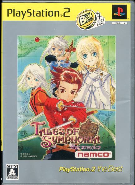 PS2〓テイルズ オブ シンフォニア〓テイルズオブシンフォニア ベスト版拍卖