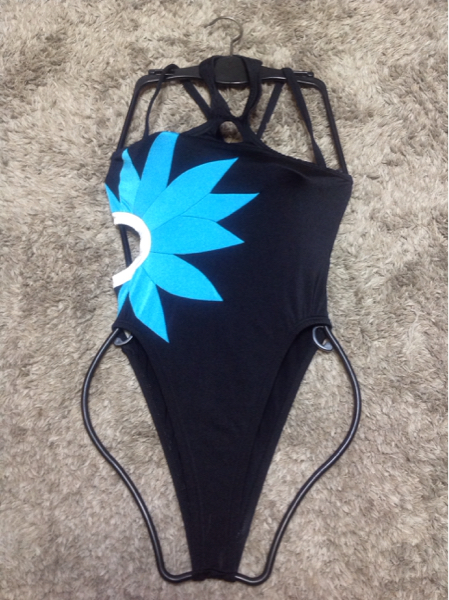 超絶レア品 フローレーンエアロ エアロビ競技会着用 ハイネック超ハイレグレオタード Mサイズ used超美品拍卖