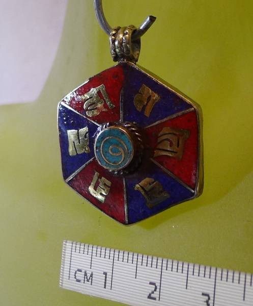 【T's】PT127 ペンダント チベット 仏教 送料無料 拍卖