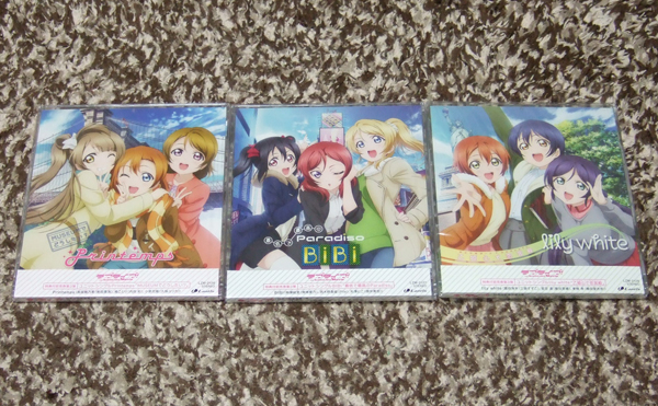 新品 ラブライブ 特典CD付き前売り券第3弾 全3種セット拍卖