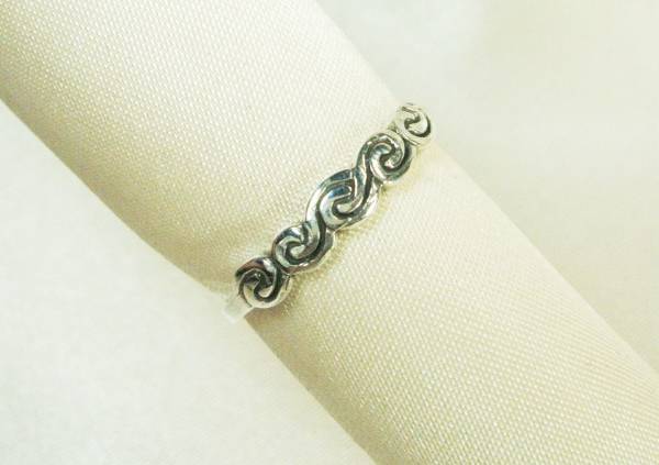 【T's】SR455 指輪シルバー925刻リング 15号 エスニック トライバル シンプル かわいい 送料無料拍卖