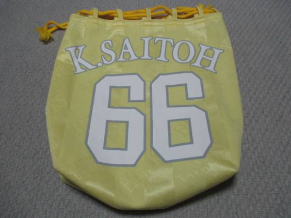 福岡ソフトバンクホークス #66 斉藤和巳 巾着拍卖