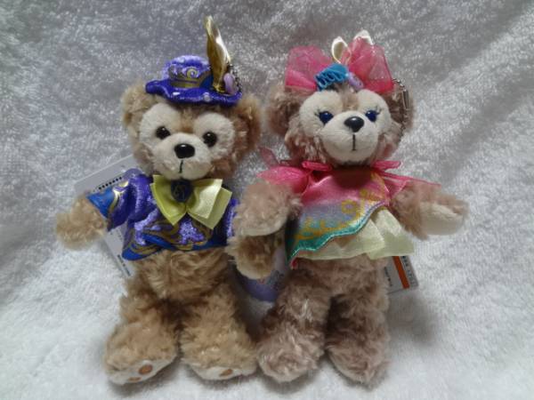 TDSヌイグルミバッジ ダッフィー・シェリーメイイースター2017拍卖