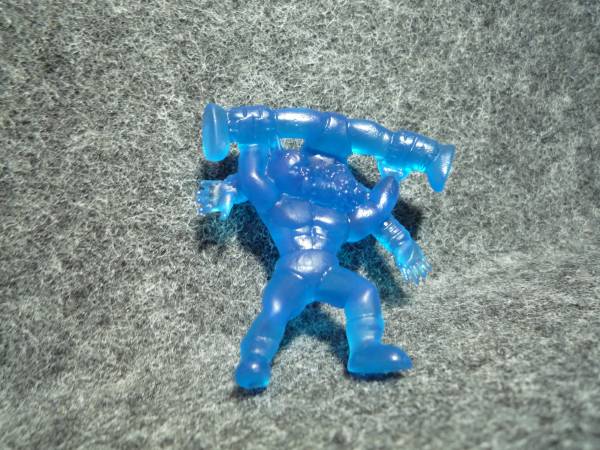 キン消し キン肉マン クリアブルー レア色 技消し キン肉バスター バッファローマン拍卖