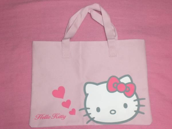 激レア!カワイイ♪ 2006年 サンリオ ハローキティ トートバッグ ピンク色拍卖