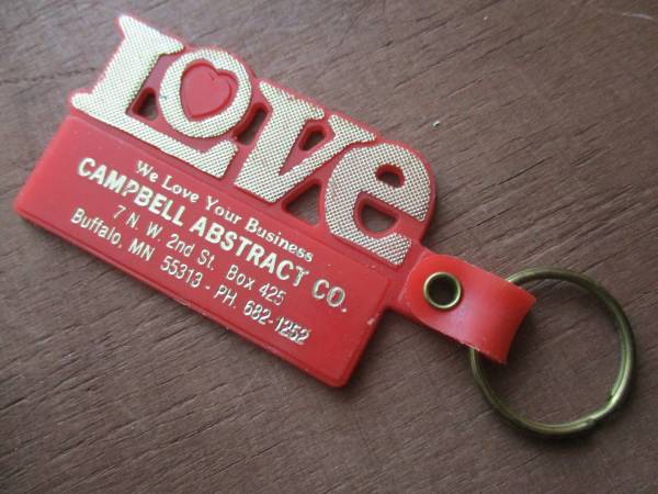 US ビンテージ キーホルダー LOVE n29拍卖