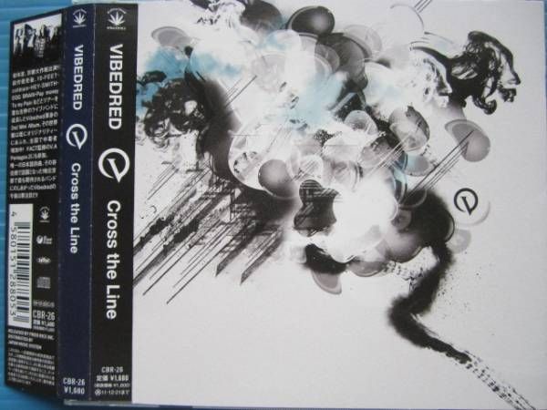 VIBEDRED / CROSS THE LINE 帯付!! ビブドレッド拍卖