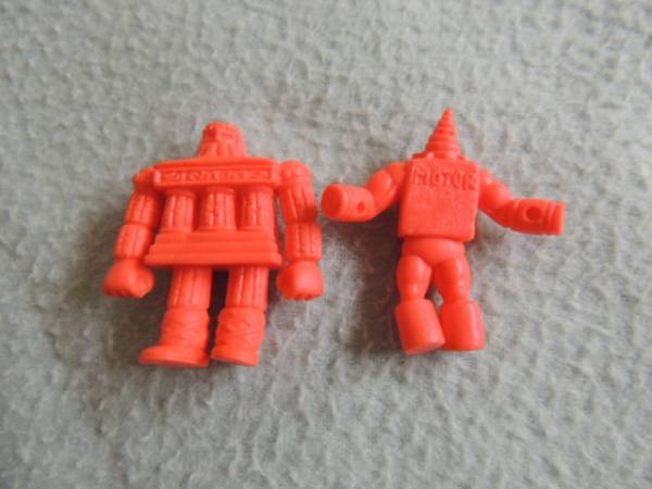 キン肉マン キンケシ キン消し 復刻版 9 王位争奪編 3 モーターマン パルテノン 赤色 セット拍卖