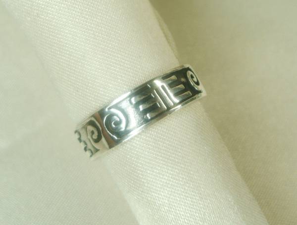 【T's】SR528 指輪シルバー925刻リング 15号 送料無料拍卖