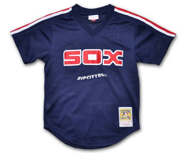 MITCHELL&NESS WHITE SOX C.FISK BP JERSEY 【USED】拍卖