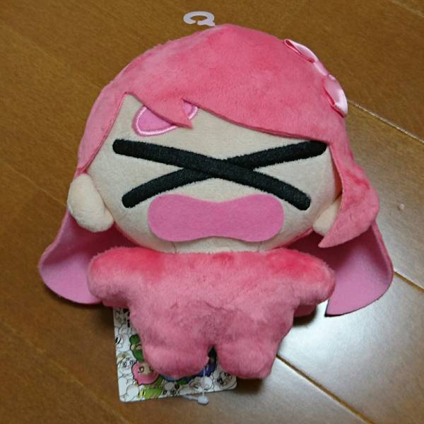 a 即決 バンドじゃないもん! バンもん おもちエイリアン ぬいぐるみ ピンク みさこ r拍卖