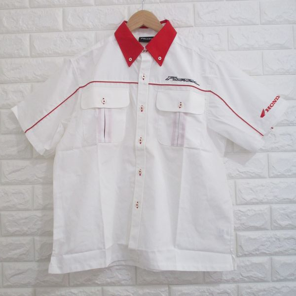 【美品!】HONDA FORZA/ホンダ フォルツァ◆半袖シャツ◆Mサイズ拍卖