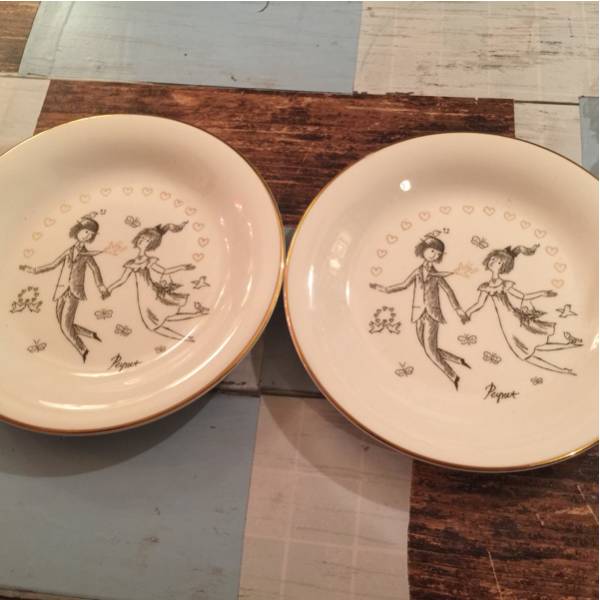 ヤマカ レイモンペンネ お皿 2枚セット拍卖