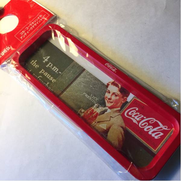 コカコーラ オリジナルアンティークデザイントレー 未開封未使用保管品 ③VICE PRESIDENT拍卖
