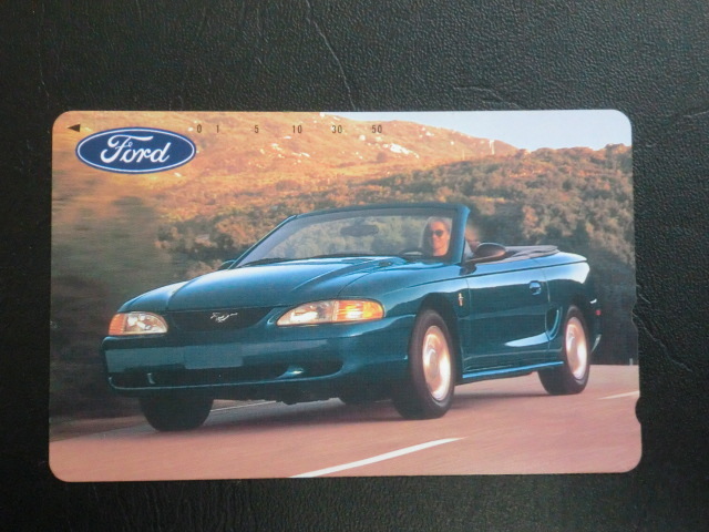 未使用≪テレホンカード≫Fordフォード マスタング 50度数☆d28拍卖