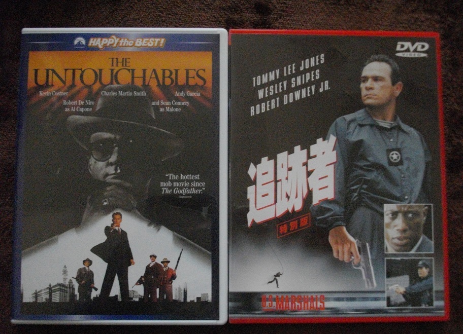 「アンタッチャブル」 「追跡者 」   中古 DVD 2本セット      送料無料  673拍卖