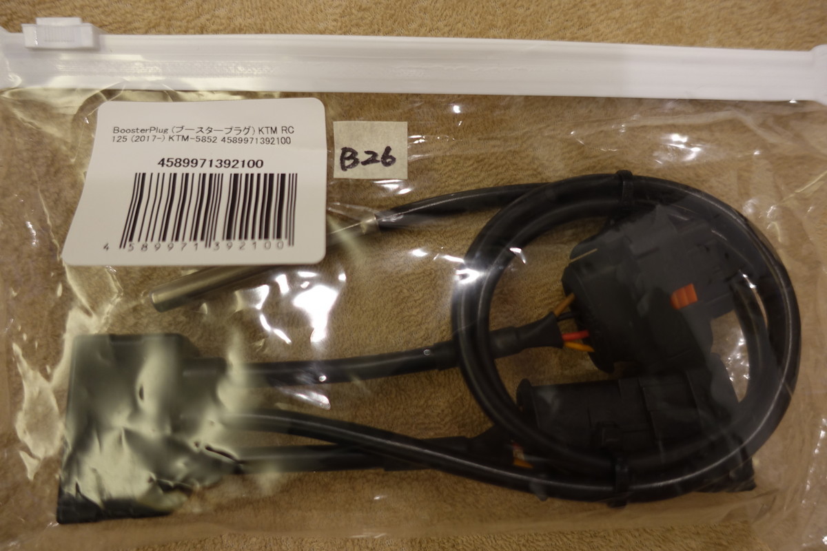 BoosterPlug KTM RC125 (17-20) エンジン燃調コントローラー KTM-5852 定価25,245円 ブースタープラグ サブコン26拍卖