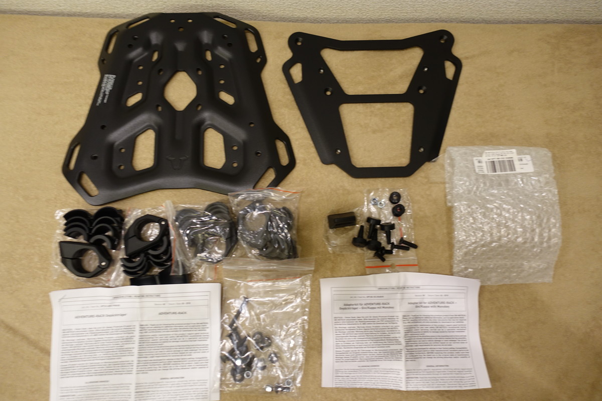 SW-MOTECH CRF1000L Africa Twin Adventure Sports アドベンチャーラック+GIVIモノキーケースアダプタキット 定価33,000円 アフリカツイン6拍卖