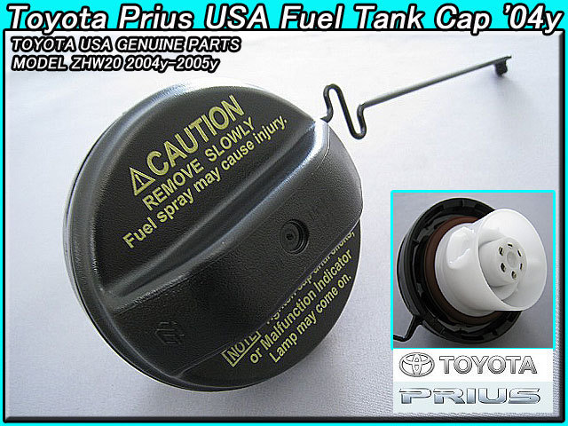 プリウスNHW20前期【TOYOTA】トヨタPRIUS純正USガソリンFuel.Capガスキャップ(04y)/USDM北米仕様USAフューエルキャップGAS英文字入り給油口拍卖