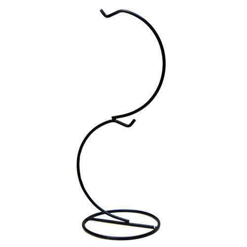 サンキャッチャー スタンド ディスプレイ S字スタンド ブラック 1点 〔GG01〕拍卖