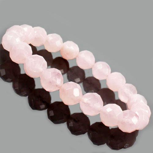 ローズクォーツカットAA ブレスレット 8mm〔BC1-57-8m1p〕拍卖