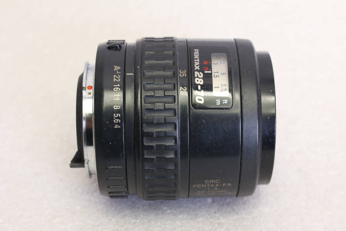 送料600円。ジャンク。ズームがスカスカ。ペンタックス PENTAX FA 28-70mmF4AL 管理B14拍卖