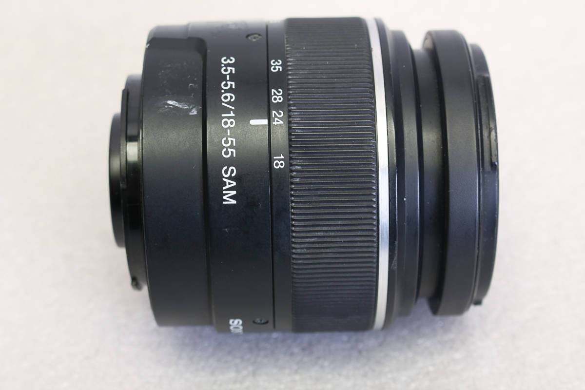 送料無料。ジャンク。ソニー DT 18-55 SAM レンズにチリあり。 管理B25拍卖