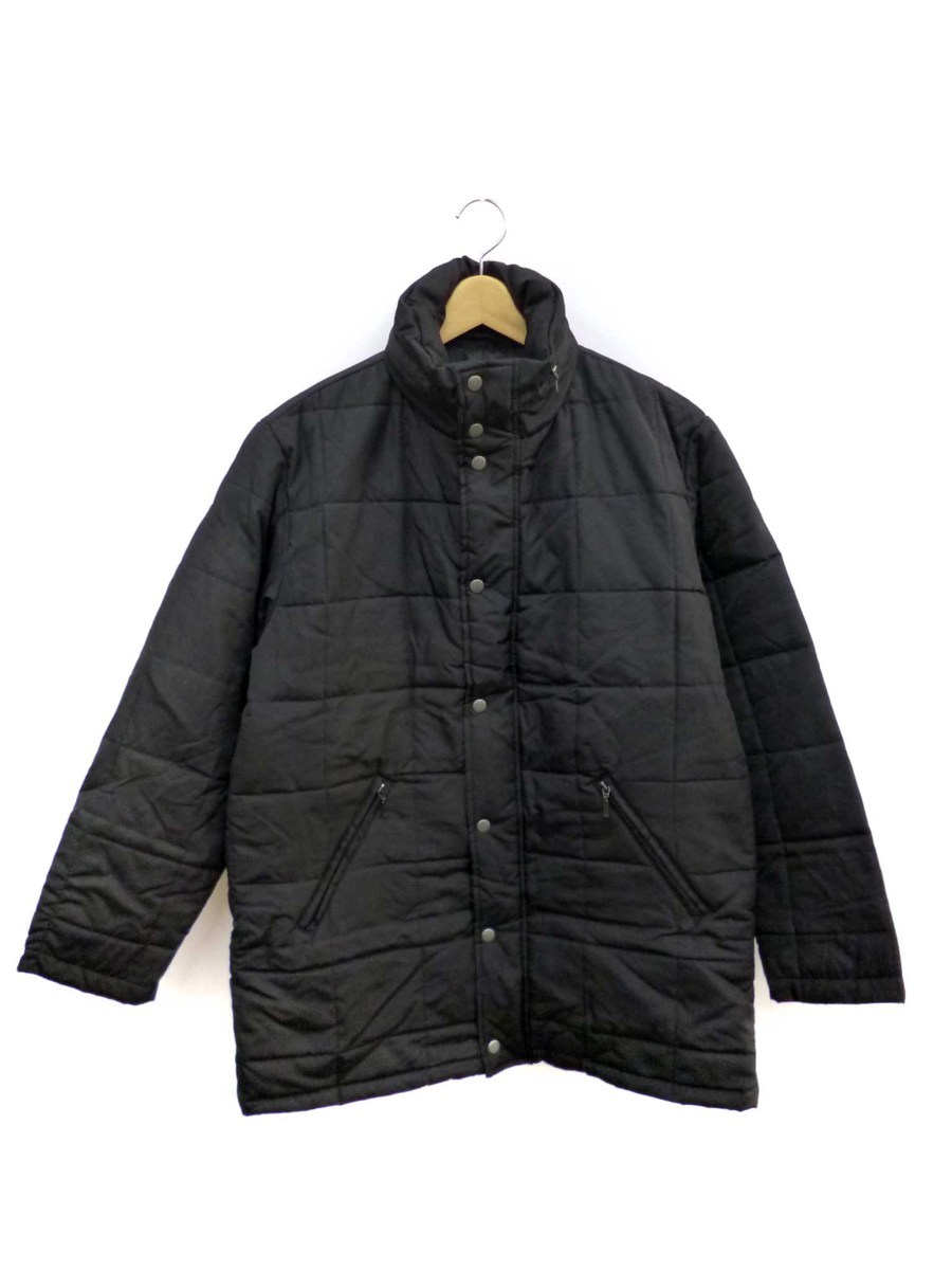 ∞【中古】カンサイヤマモトオム KANSAI YAMAMOTO HOMME ジャケット コート キルティング 中綿 2way M 黒 ブラック メンズ 秋冬 □G8拍卖