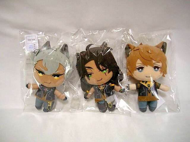 ●3点セット●サバナクロー レオナ ラギー ジャック ミニ ぬいぐるみ●ツイステッドワンダーランド ツイステ●拍卖