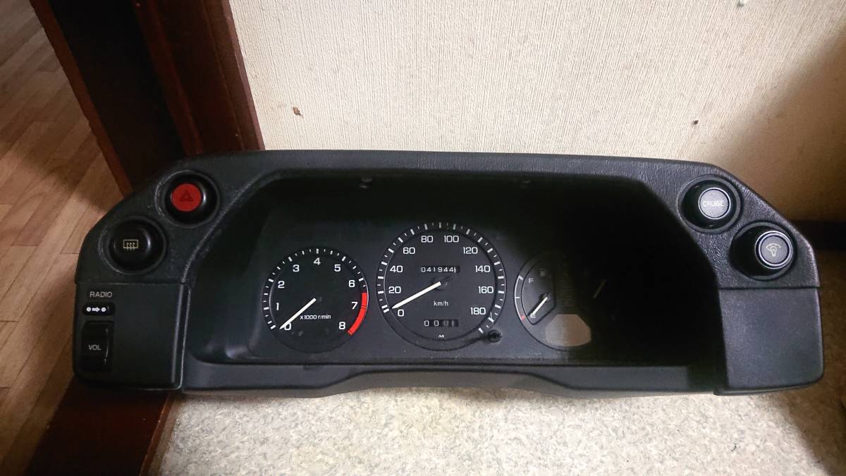 初代 レジェンド KA1 メーター メーターフード セット 中古 スイッチ付き拍卖