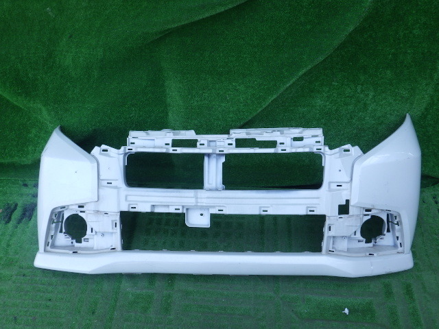 LA150S LA160S 前期 ムーヴカスタム 純正フロントバンパー ムーブ 白 パール 52119-B2E10拍卖