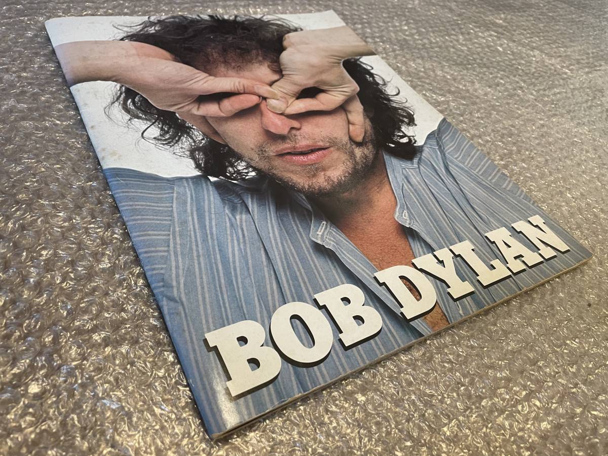 ボブ・ディラン★1978年 初来日公演プログラム ★武道館★ミュージシャン 洋楽 ノーベル賞★送料無料拍卖