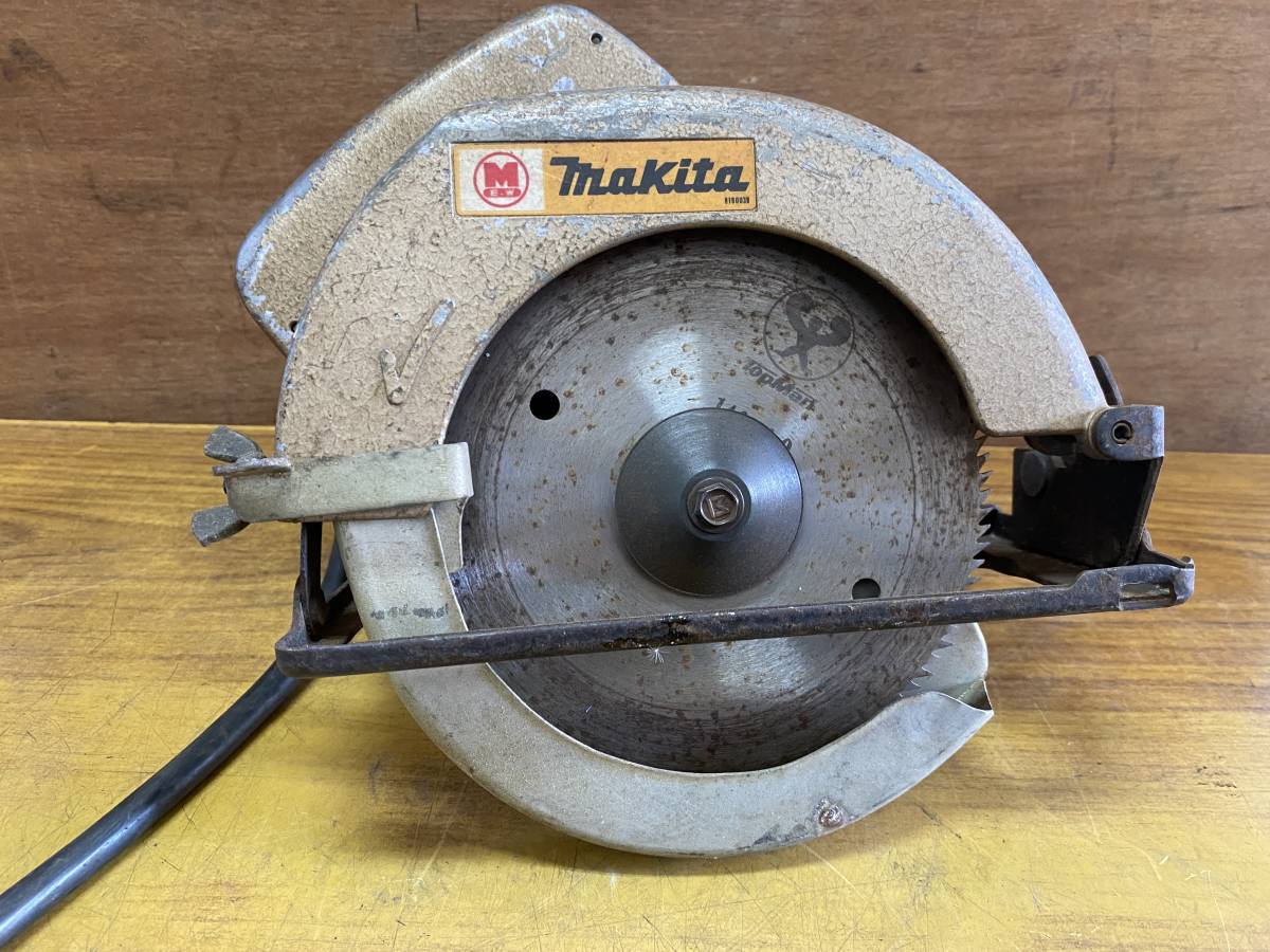 I173 makita 5601-A ブレーキ付き 丸ノコ 動作品拍卖