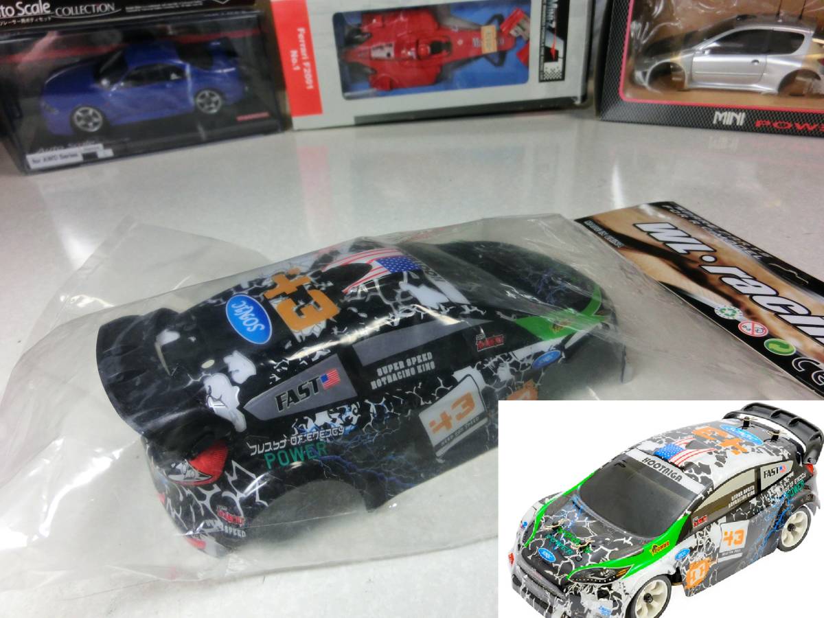 ★★ 未使用・定形外可!!WL・racing 4WDドリフトラリーカーボディ★★拍卖
