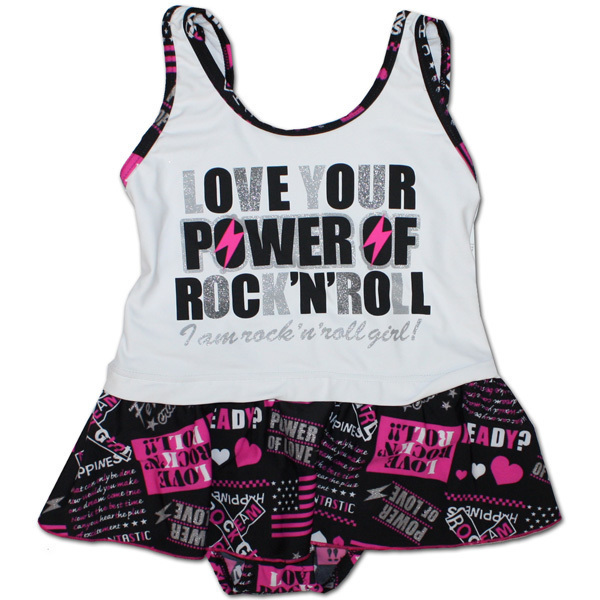 Poney comb 女児用ラメプリントワンピース水着 33250332 ピンク 130拍卖