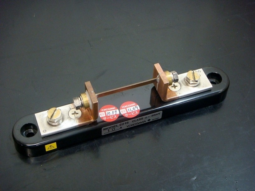 【正常動作品】YOKOGAWA 2215-07 10A 分流器・シャント抵抗拍卖