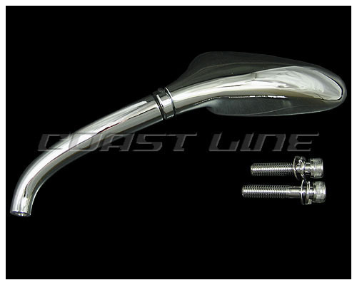 N000496ゴルフクラブミラー/クローム/左/ハーレー拍卖