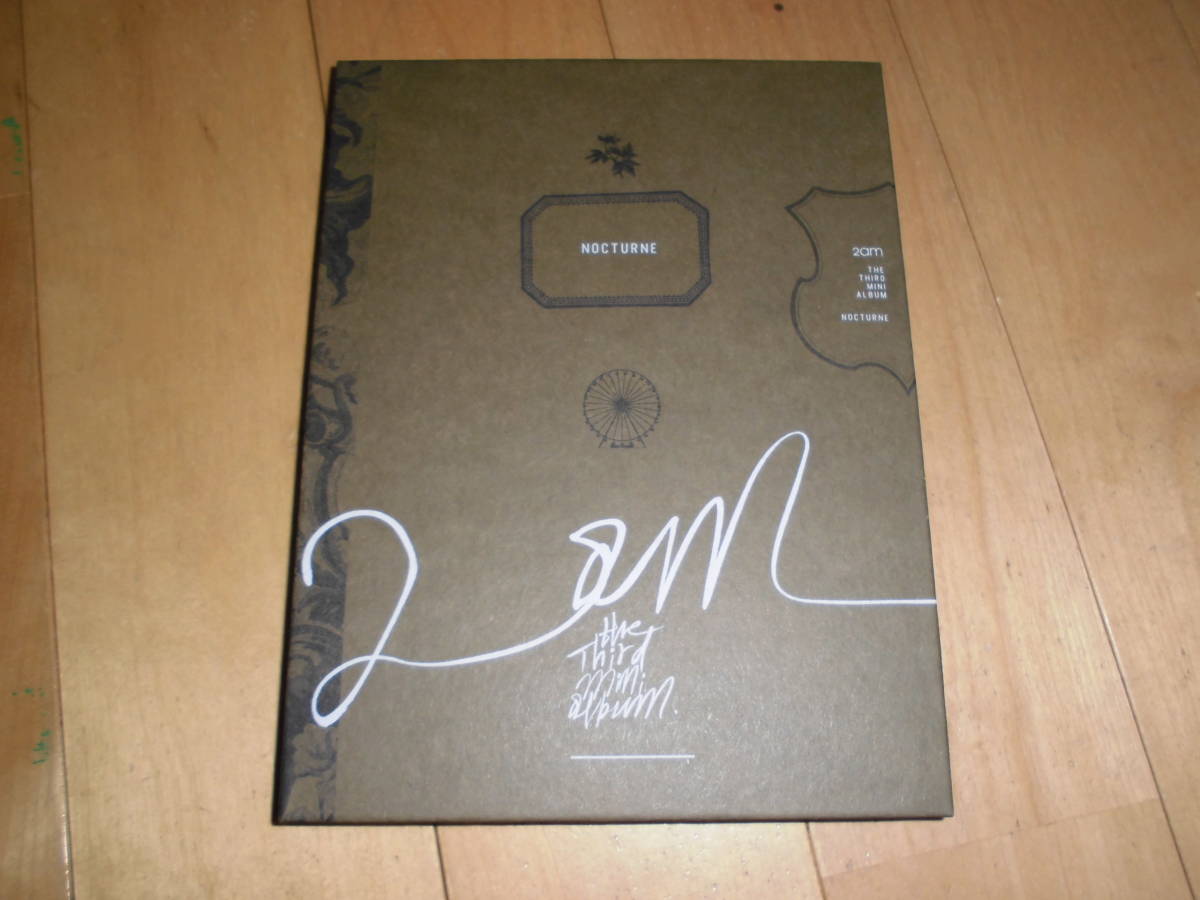 韓国版CD//2AM 3rdミニアルバム - Nocturne//ノクターン拍卖