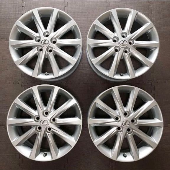 ■新品同様■ 希少!レクサス LEXUS CT200h 前期 ver.C 純正『ホイールセット』正規品 4本 バージョンC 送料無料!拍卖