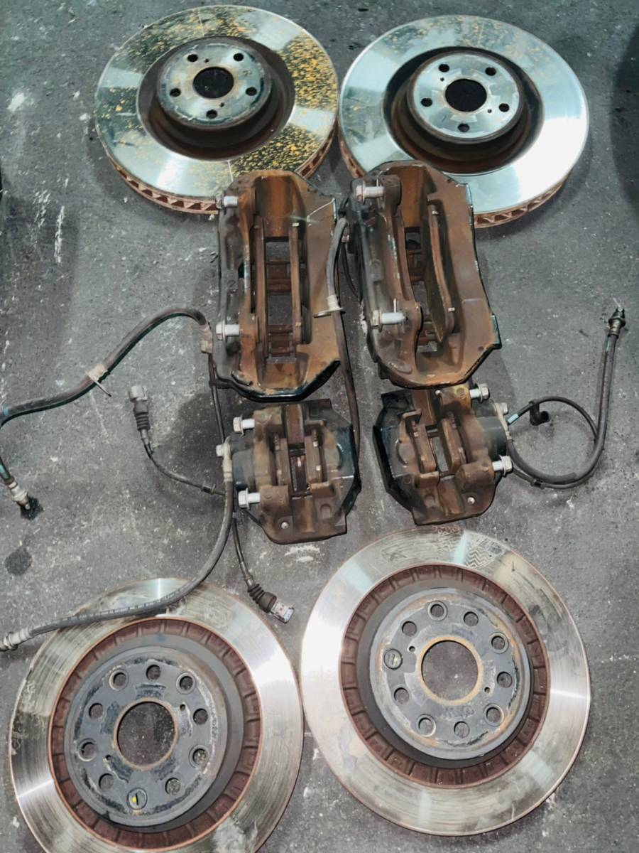 レクサス LS600 後期 ブレンボ ブレーキキャリパーローター1台分 47730-0W110拍卖